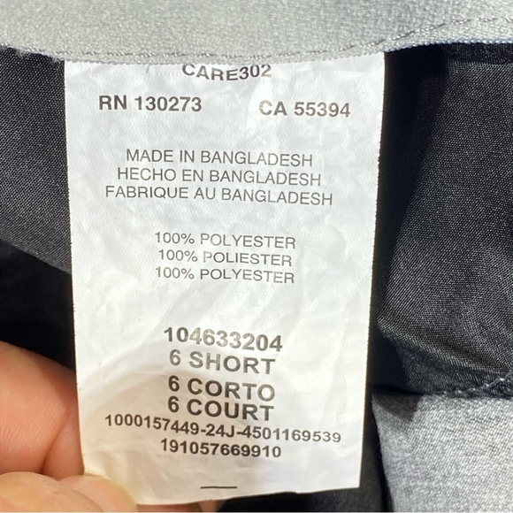 Lee Women's Flex Motion Regular Fit Trouser Pants Size 8 Short Ash Heather NWT - Picture 7 of 16